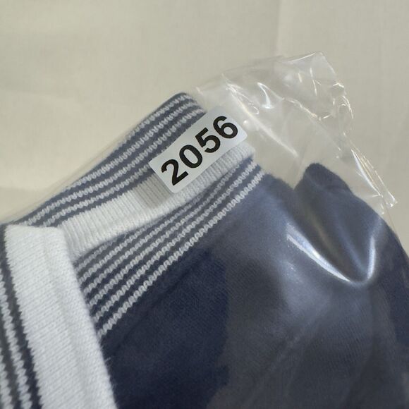 MICHAEL KORS Polo Shirt Men Large Blue MK Logo Cotton Mens - Picture 7 of 7